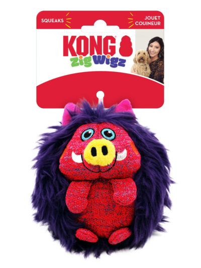 KONG Zigwigz Warthog Dog Toy 1ea/MD