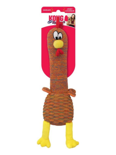 KONG Shakers Cuckoos Plush Dog Toy Assorted 1ea/MD