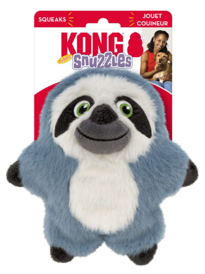 KONG Snuzzles Kiddos Dog Toy Sloth 1ea/SM