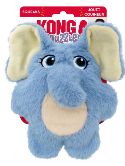 KONG Snuzzles Kiddos Dog Toy Elephant 1ea/SM