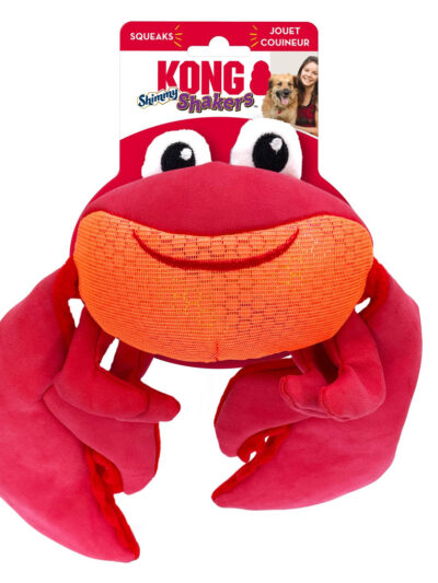 KONG Shakers Shimmy Dog Toy Crab 1ea/MD