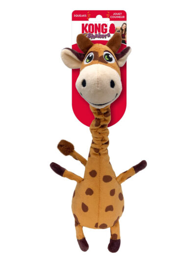 KONG Shakers Bobz Dog Toy Giraffe 1ea/MD