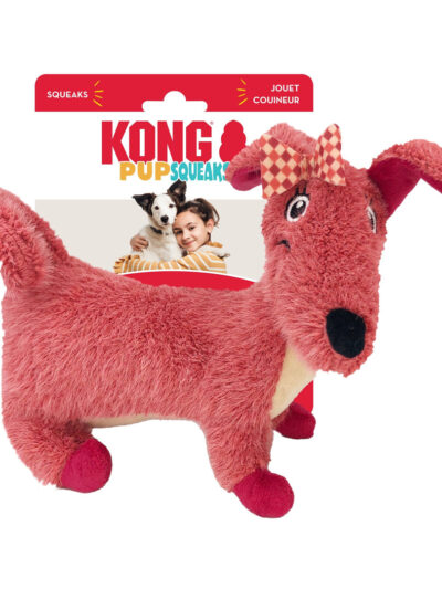 KONG PupSqueaks Dog Toy Daisy 1ea/MD