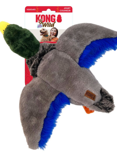 KONG Wild Low Stuff Creatures Dog Toy Mallard 1ea/MD