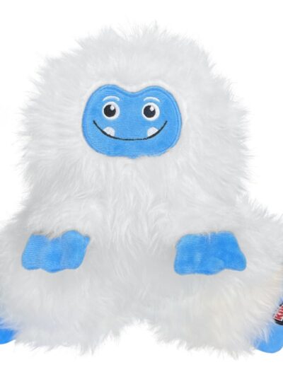 KONG Holiday Frizzles Yeti Dog Toy 1ea/MD/LG