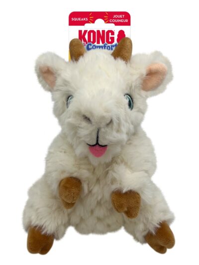 KONG Comfort Tykes Dog Toy Goat, SM (2pack)