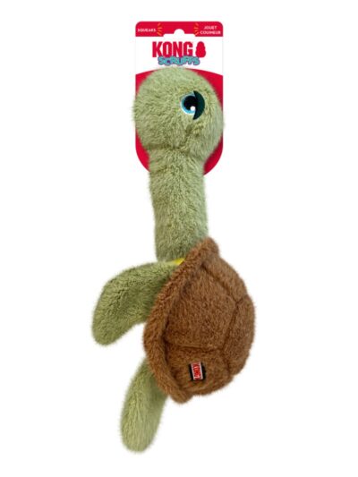 Kong Scruffs Dog Toy Turtle, 1ea/Medium/Large