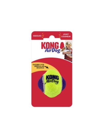 KONG Airdog Squeaker Knobby Ball Dog Toy 1ea/MD