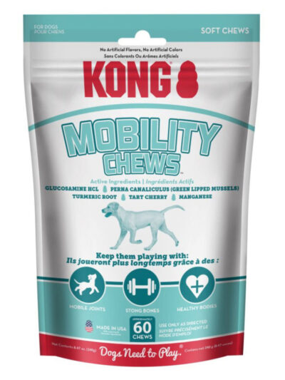 KONG Mobilty Soft Chews Dog Treats 1ea/60Pc