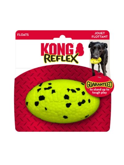 KONG Reflex Football Dog Toy 1ea/MD/LG