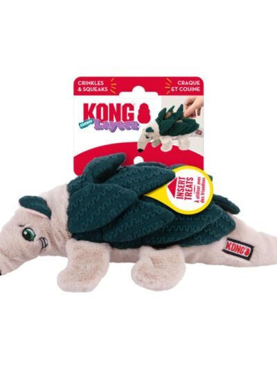 KONG Layerz Forage Dog Toy Armadillo, 1ea/MD