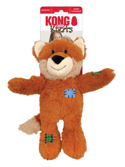 KONG Wild Knots Dog Toy Fox 1ea/MD/LG