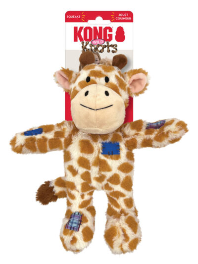 KONG Wild Knots Dog Toy Giraffe 1ea/MD/LG