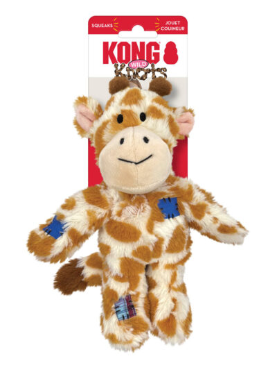 KONG Wild Knots Dog Toy Giraffe 1ea/SM/MD