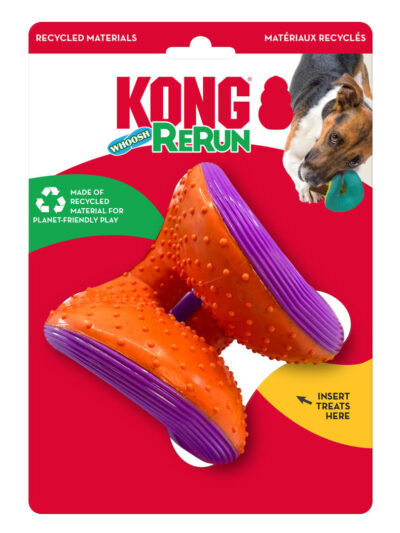 KONG Rerun Whoosh Ball Dog Toy Assorted 1ea/MD/LG
