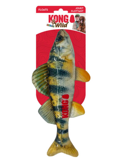 KONG Wild Shieldz Dog Training Fish Dummy Perch 1ea/MD