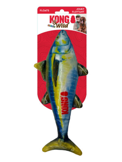 KONG Wild Shieldz Dog Training Fish Dummy Tuna 1ea/MD