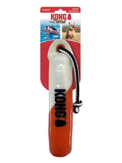 KONG Wild Shieldz Dog Training Dummy Orange & White 1ea/SM/MD