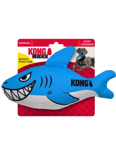 Kong Maxx Friends Dog Toy Shark, 1ea/Medium