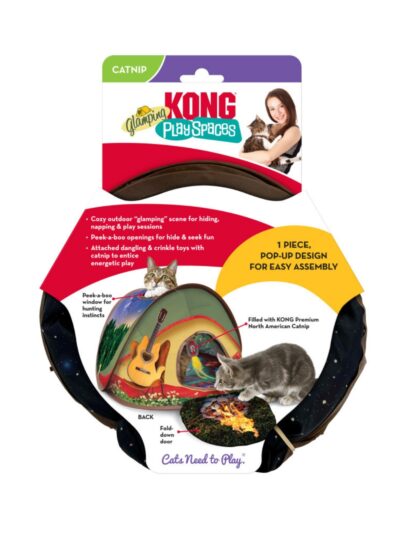 KONG Play Spaces Glamping Tent Cat Toy 1ea/One Size