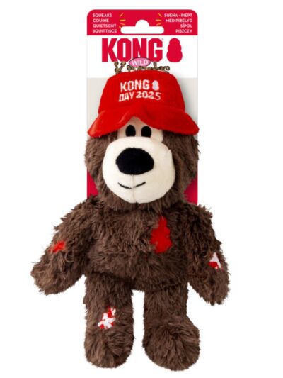 KONG Wild Knots KONG Day 2025 Bear Dog Toy Assorted MD/LG