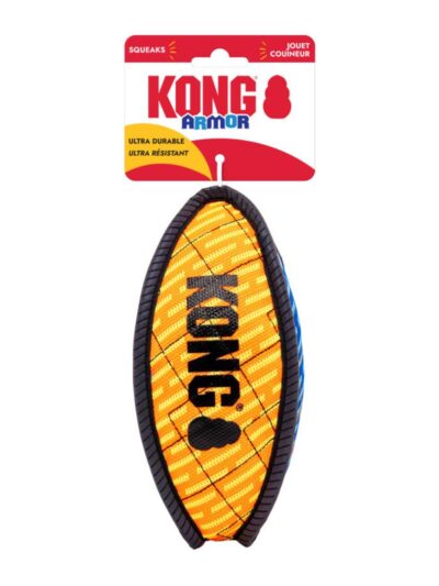 KONG Armor Football Dog Toy Assorted  MD