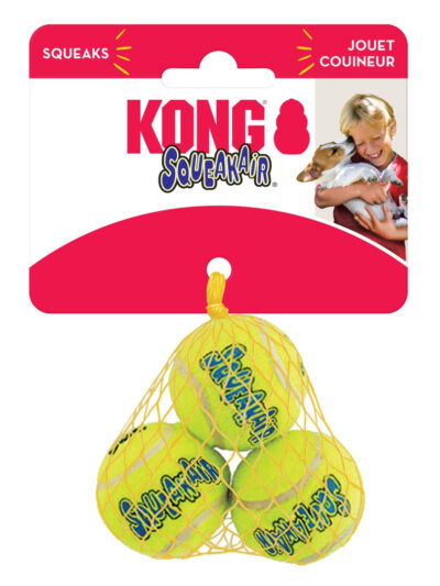 KONG Air Dog Squeaker Tennis Ball Dog Toy 1ea/3 pk, XS