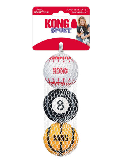 KONG Sport Balls Dog Toy Assorted 1ea/3 pk, MD
