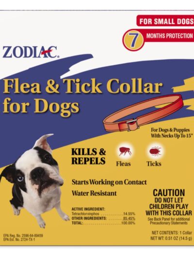 Zodiac Flea and Tick Collar for Dogs 1ea/SMall
