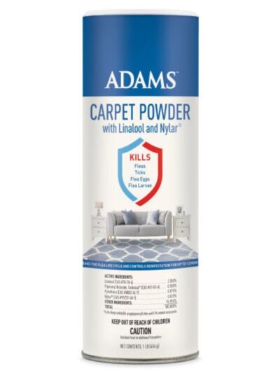 Adams Carpet Powder with Linalool and Nylar 1ea/16 oz