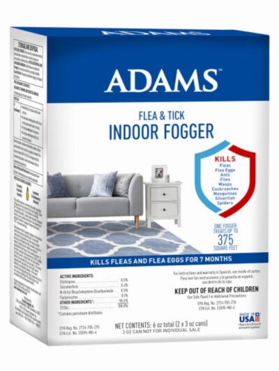 Adams Flea & Tick Indoor Fogger 2 Pack Clear 1ea/3oz. Cans