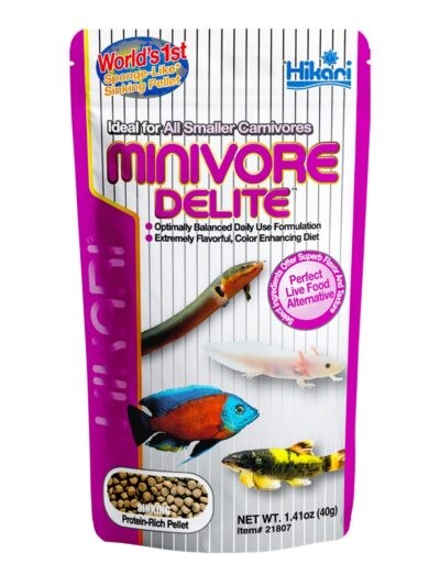 Hikari USA Minivore Delite Fish Food 1ea/40 g