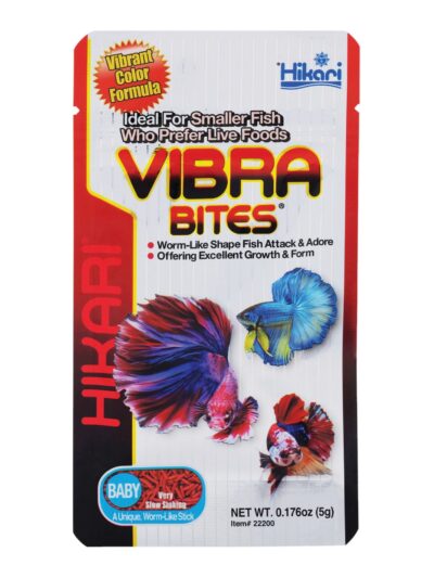 Hikari USA Vibra Bites Betta Fish Food Baby 1ea/0.18 oz.