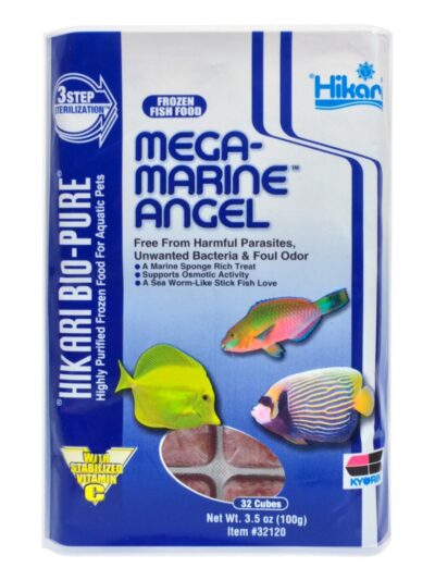 Hikari USA Mega-Marine Angel Frozen Fish Food 1ea/3.5 oz, 32 ct