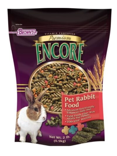 Encore Premium Pet Rabbit Food 2 Lb