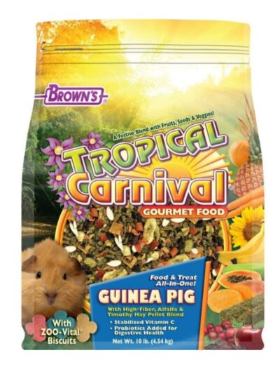Tropical Carnival Gourmet Guinea Pig Food 10 Lb