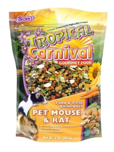 Tropical Carnival Gourmet Pet Mouse & Rat Food 2 Lb