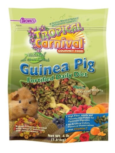 Tropical Carnival Natural Guinea Pig Food 4 Lb