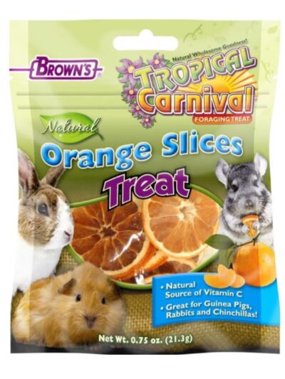 Tropical Carnival Natural Orange Slices S.A. Treat .75oz.