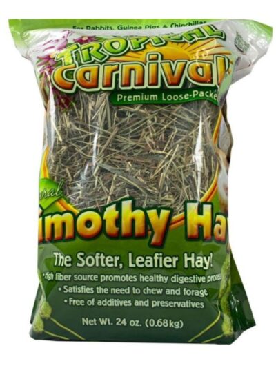 Tropical Carnival Natural Timothy Hay 24oz.