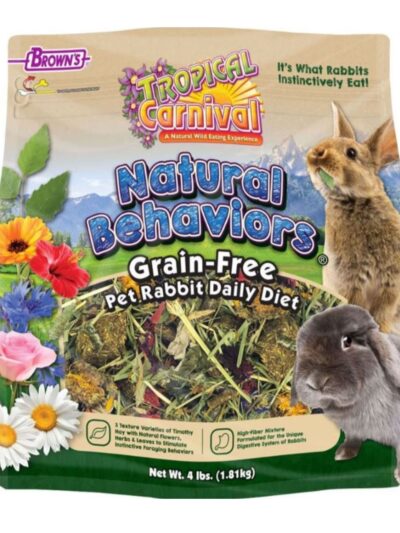 Tropical Carnival Natural Behaviors Rabbit 4 Lb
