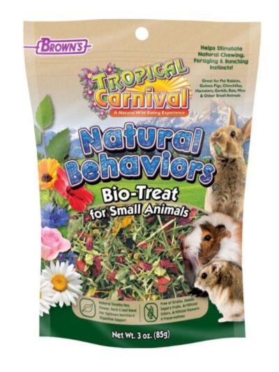 Tropical Carnival Natural Behaviors S.A. Treats 3oz.