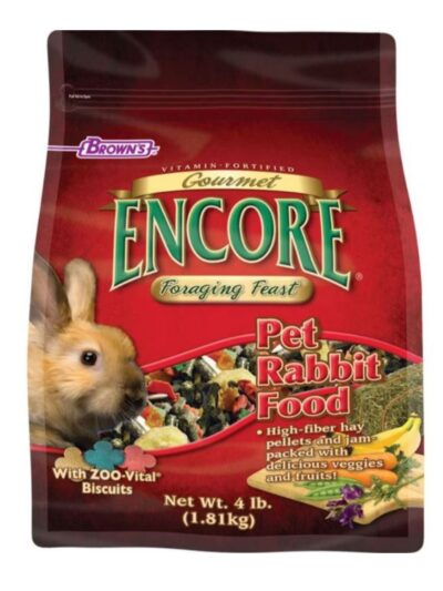 Encore Gourmet Pet Rabbit Food 4 Lb