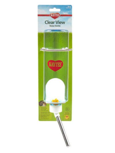 Kaytee Clear Water Bottle, Single Clear, 1ea/16 oz