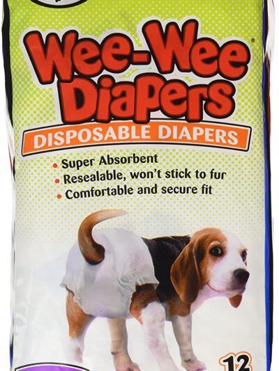 Four Paws WeeWee Disposable Dog Diapers 1ea/SMall 12 ct