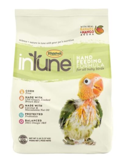 Intune Hand Feed Formula All Baby Birds 5 Lb