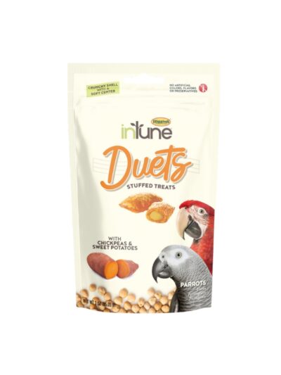 Intune Duets Treats For Parrots And Macaws Sweet Potato 3oz.