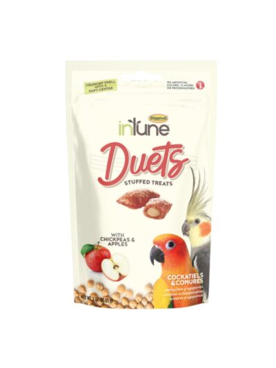 Intune Duets Treats For Conures And Lovebirds Apple 3oz.