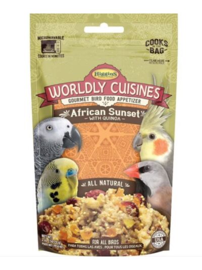 Worldly Cuisines Bird Food Appetizer African Sunset 2oz.