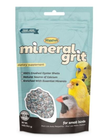 Higgins Mineral Grit Supplement For Small Birds 6oz.